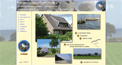 Desktop Screenshot of ferienwohnungen-hoeck.de